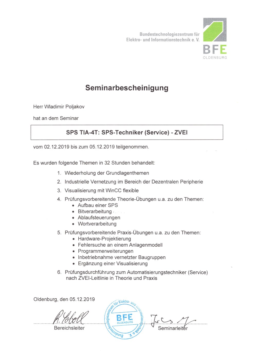 SPS-Techniker Service